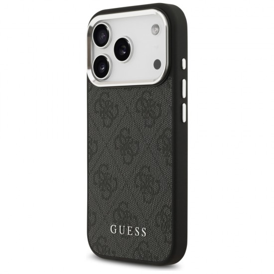 Guess 4G Classic Logo MagSafe case for iPhone 17 Pro - black