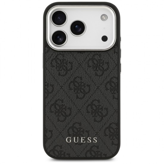 Guess 4G Classic Logo MagSafe case for iPhone 17 Pro - black