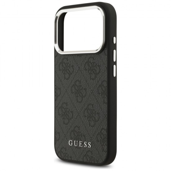 Guess 4G Classic Logo MagSafe case for iPhone 17 Pro - black