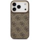 Guess 4G PU Classic Logo MagSafe Case for iPhone 17 Pro - Brown
