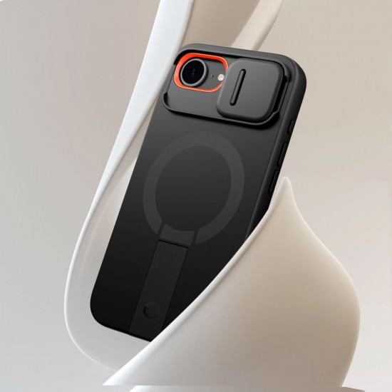 Tech-Protect Kevlar Aura MagSafe Case for iPhone 16e / 17e - Black