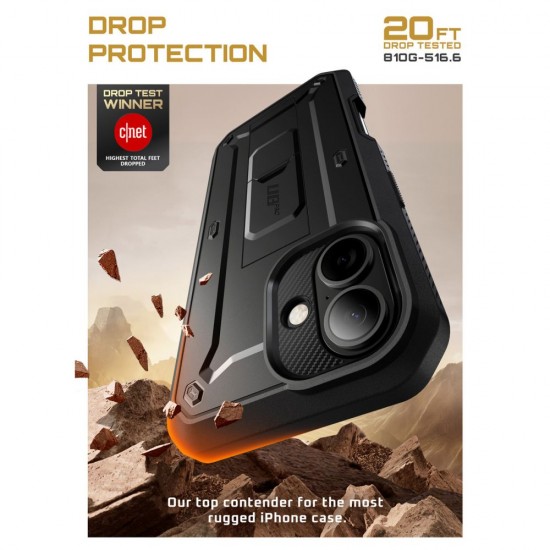 Supcase UB Pro iPhone 17 Case - Black