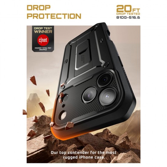Supcase UB Pro Case for iPhone 17 Pro - Black