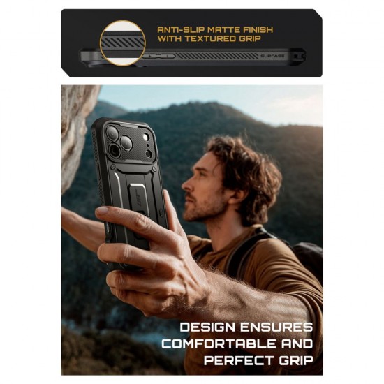 Supcase UB Pro Case for iPhone 17 Pro - Black