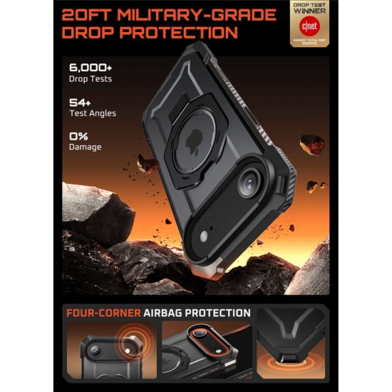 Supcase UB Grip Mag MagSafe Case for iPhone 17 Air - Black