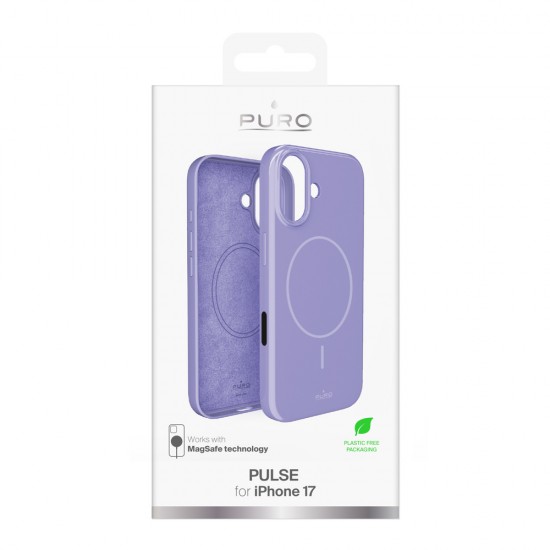 Puro Pulse iPhone 17 Polycarbonate Protective Case - Purple