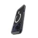 Puro Impact Clear D3O TPU+PC Case Compatible with MagSafe for iPhone 17 Pro Max - Transparent