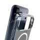 Puro Impact Clear D3O TPU+PC Case Compatible with MagSafe for iPhone 17 Pro Max - Transparent