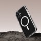 Puro Impact Clear D3O TPU+PC MagSafe Compatible Case for iPhone 17 - Transparent