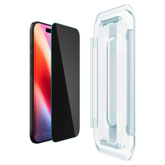 Spigen Glas.TR EZ Fit 2-pack privacy glass for iPhone 17 Air
