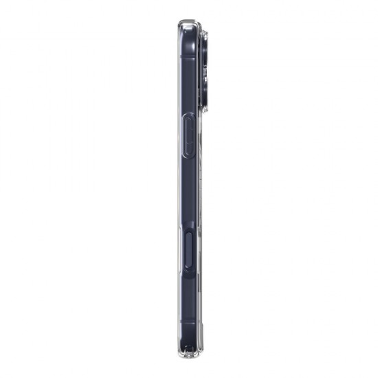 Spigen Ultra Hybrid MagSafe Case for iPhone 17 Pro - Clear Gray