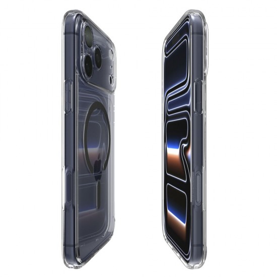 Spigen Ultra Hybrid MagSafe Case for iPhone 17 Pro Max - Clear Gray