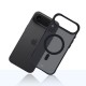 3mk Smoke MagCase for iPhone 17 Air - Black Semi-Transparent