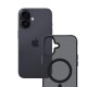 3mk Smoke MagCase for iPhone 17 - Black Semi-Transparent