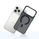 3mk Smoke MagCase for iPhone 17 Pro Max - Black Semi-Transparent