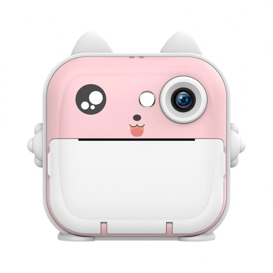 Wozinsky WDT-01 Thermal Printer Camera for Kids - Pink