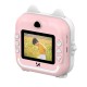 Wozinsky WDT-01 Thermal Printer Camera for Kids - Pink