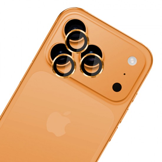 3mk Lens Protection Pro Tempered Glass for iPhone 17 Pro / 17 Pro Max - Orange