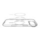 Spigen Liquid Crystal MagSafe Case for iPhone 17 Air - Clear and White