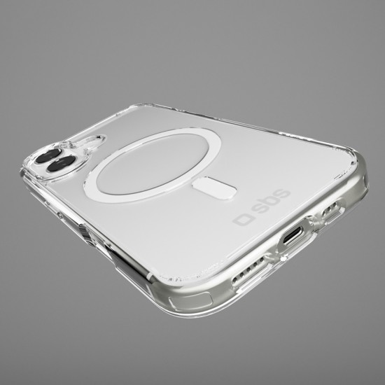 SBS Extreme Mag Case with D3O Technology for iPhone 17 - Transparent