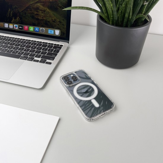 MagSafe Compatible Clear Corner Case for iPhone 17 Pro - Clear