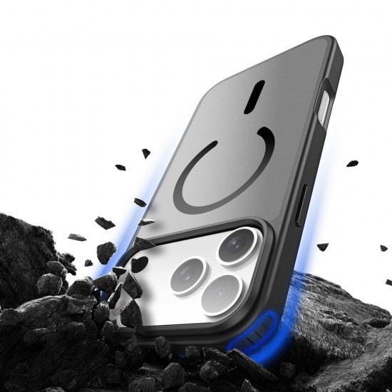 Dux Ducis Yind iPhone 17 Pro Case Compatible with MagSafe - Black