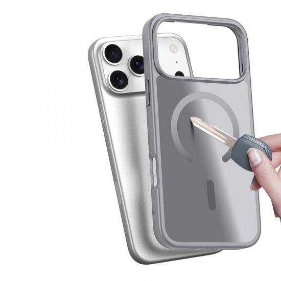 Dux Ducis Yind iPhone 17 Pro Max Case Compatible with MagSafe - Gray