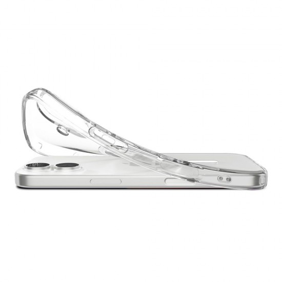 Spigen Liquid Crystal MagSafe Case for iPhone 17 - Clear and White