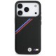 BMW M Tricolor Metal Logo MagSafe Case for iPhone 17 Pro - Black