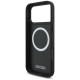 BMW M Tricolor Metal Logo MagSafe Case for iPhone 17 Pro Max - Black