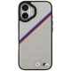 BMW M Tricolor Metal Logo MagSafe Case for iPhone 17 - Gray