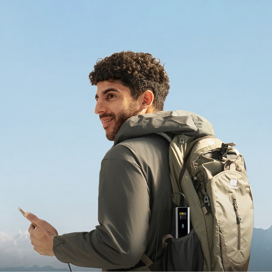 Powerbank Cuktech CKPB200UGLGR 210W 20000mAh 2 x USB-C 1 x USB-A - gray