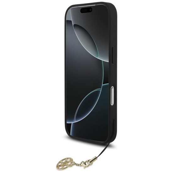 Guess 4G Charms Collection MagSafe case for iPhone 17 Pro - black