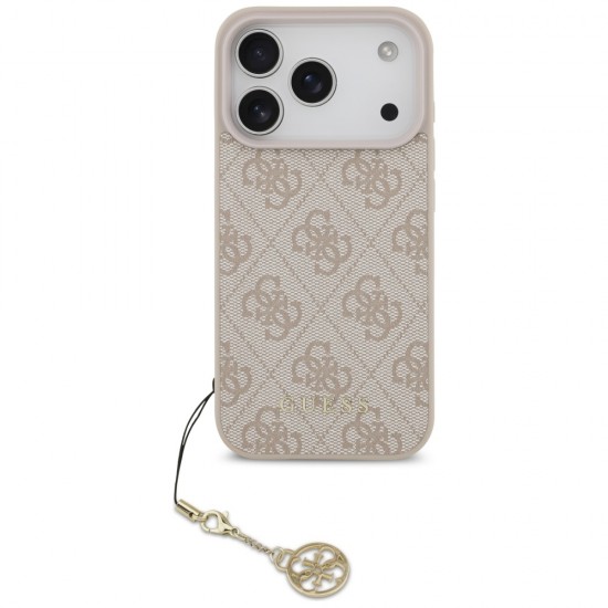Guess 4G Charms Collection MagSafe Case for iPhone 17 Pro - Pink
