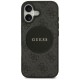 Guess 4G Circle Classic Logo MagSafe case for iPhone 17 - black