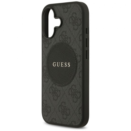 Guess 4G Circle Classic Logo MagSafe case for iPhone 17 - black