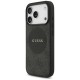Guess 4G Circle Classic Logo MagSafe case for iPhone 17 Pro - black