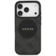 Guess 4G Circle Classic Logo MagSafe case for iPhone 17 Pro - black