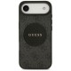 Guess 4G Circle Classic Logo MagSafe case for iPhone Air - black
