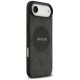 Guess 4G Circle Classic Logo MagSafe case for iPhone Air - black