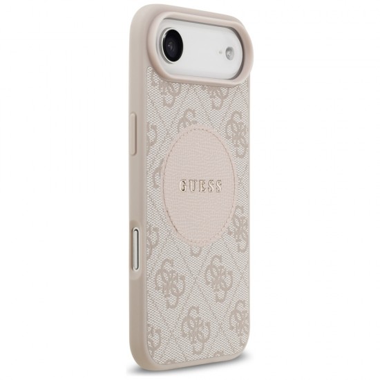 Guess 4G Circle Classic Logo MagSafe case for iPhone Air - pink