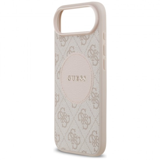 Guess 4G Circle Classic Logo MagSafe case for iPhone Air - pink