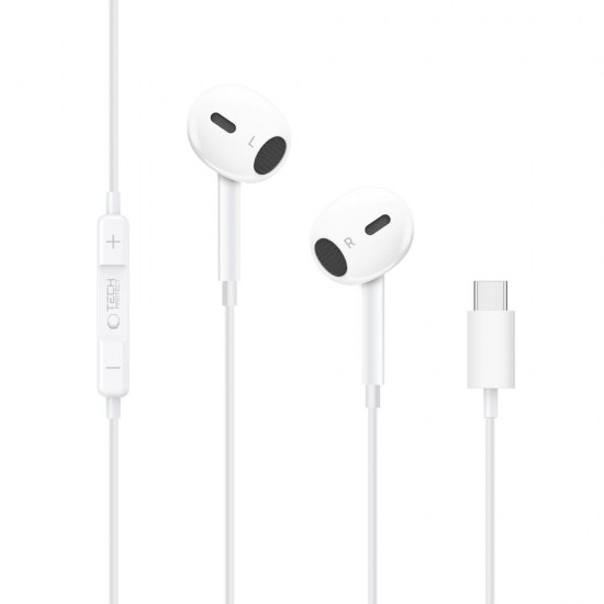 Tech-Protect Ultraboost Core G2 USB-C Headphones - White