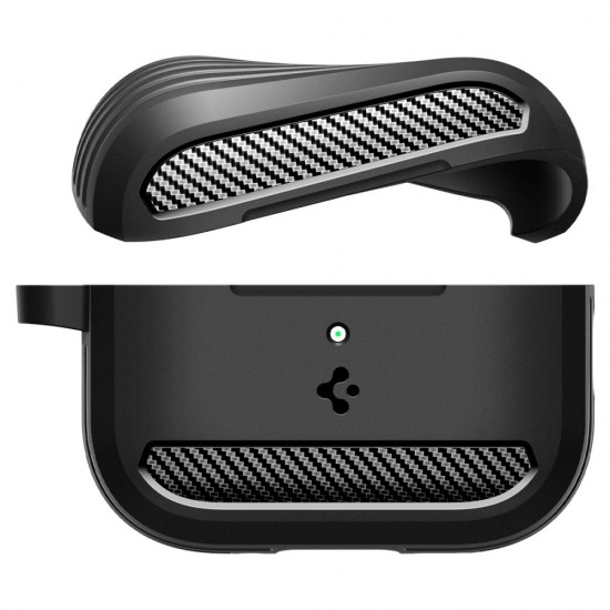 Spigen Rugged Armor Case for AirPods 3 - Matte Black