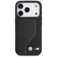 BMW M Carbon Line & Logo MagSafe Case for iPhone 17 Pro - Red