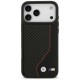 BMW M Carbon Line & Logo MagSafe Case for iPhone 17 Pro Max - Red