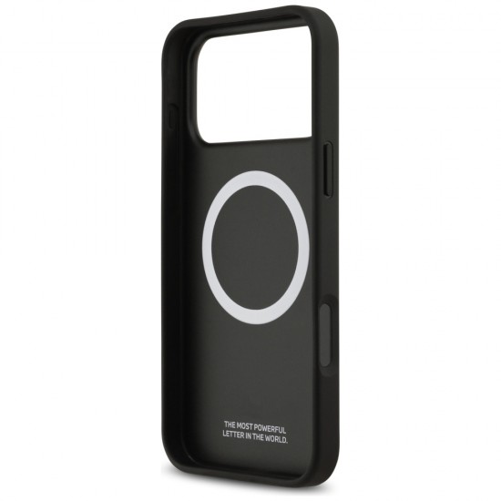 BMW M Kevlar Lines & Logo MagSafe Case for iPhone 17 Pro Max - Black