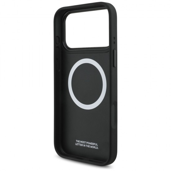 BMW M Quilted Logo MagSafe Case for iPhone 17 Pro Max - Blue