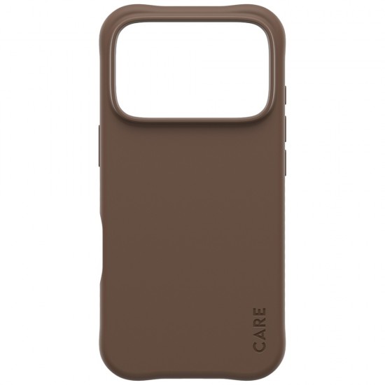 CARE by PanzerGlass Fashionable Samba MagSafe Case for iPhone 17 Pro - Brown