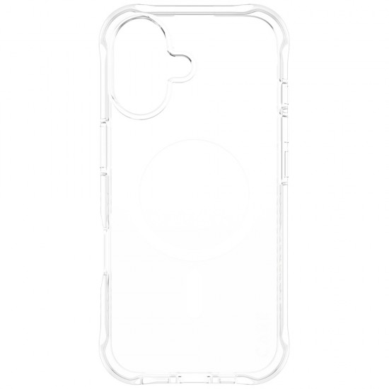 CARE by PanzerGlass Fashionable Samba Case w. White MagSafe for iPhone 17 - Transparent